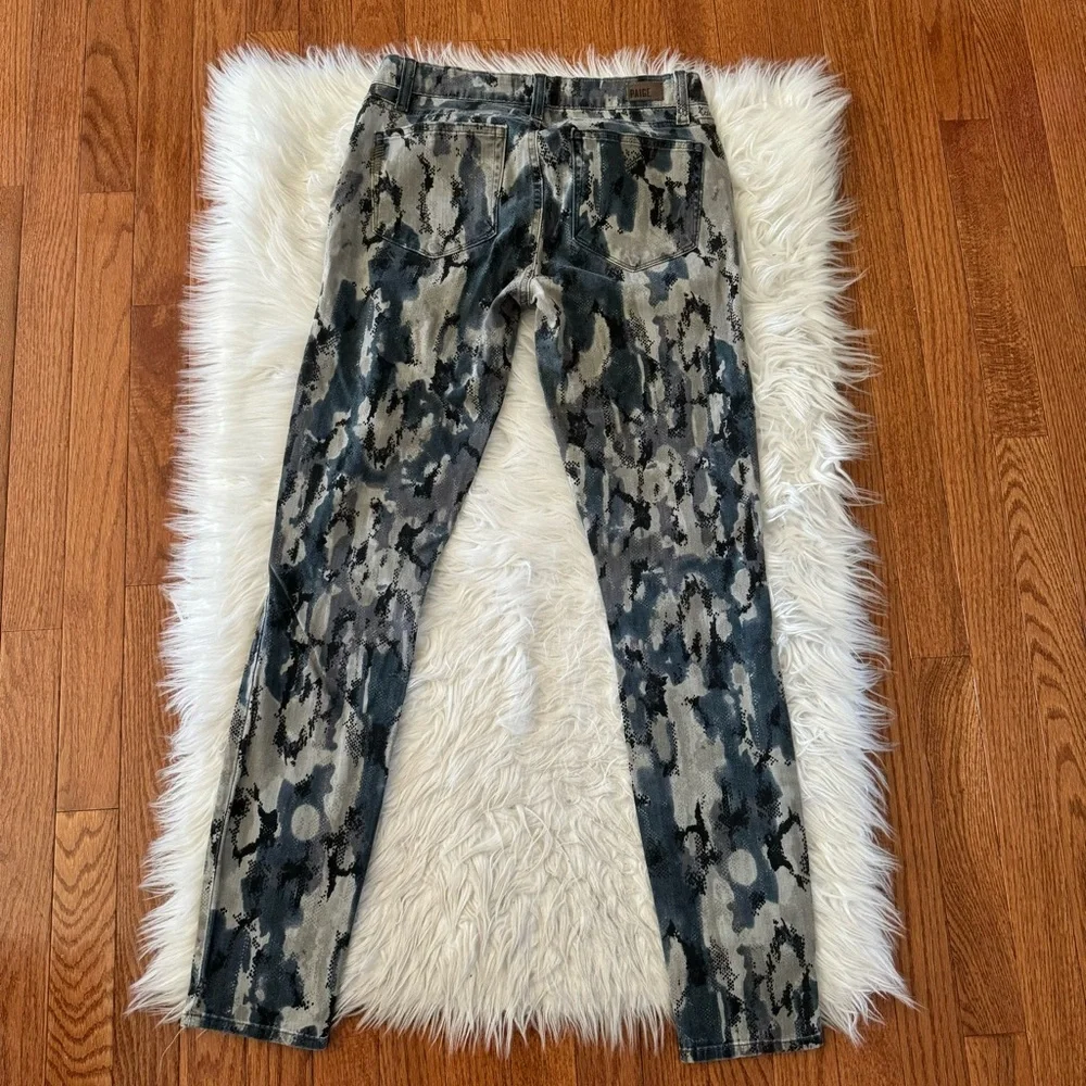 PAIGE snakeskin edgemont